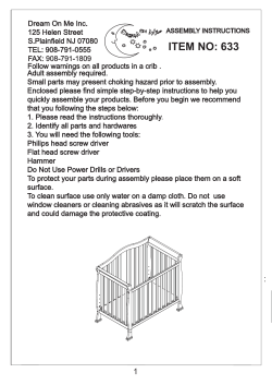 633 Addison 4 in 1 Convertible Mini Crib