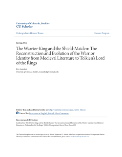 The Warrior-King and the Shield-Maiden: The