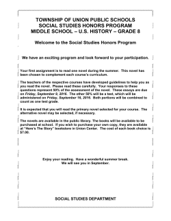 Kawameeh Middle School - Township of Union Public Schools