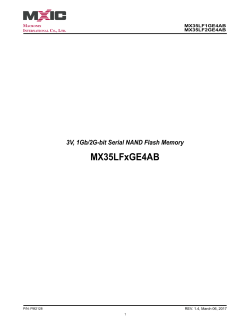 MX35LF2GE4AB, 3V, 2Gb, v1.4