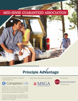 Principle Advantage Limited Benefit Health Insurance 07252013.indd