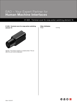 01-929 - Terminal cover for snap