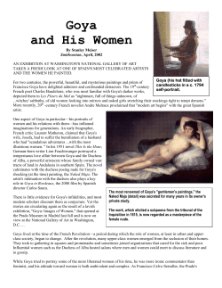 Goya and His Women