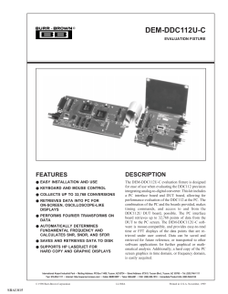 DEM-DDC112U-C - Texas Instruments