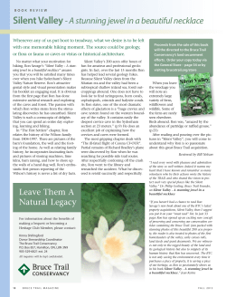 Silent Valley Book Review