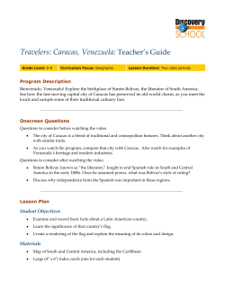 Caracas, Venezuela - Discovery Education