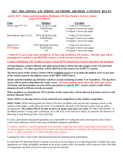 archery match events - Oklahoma 4-H