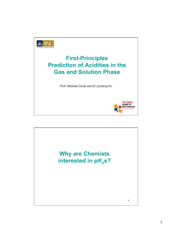 Prof. Michelle Coote and Dr Junming Ho