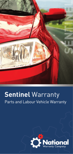 sentinel - National Warranty Company