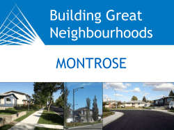 Neighbourhood Reconstruction