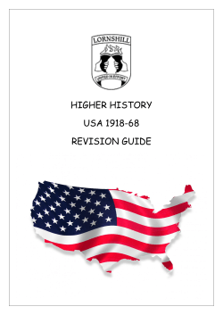 higher history usa 1918-68 revision guide