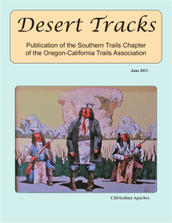 June 2013 - Southern Trails Chapter of OCTA