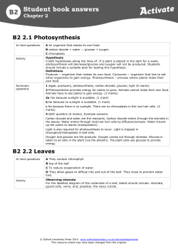 Student book answers Chapter 2