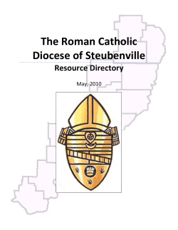 The Roman Catholic Diocese of Steubenville