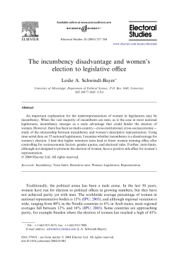 article - Leslie Schwindt