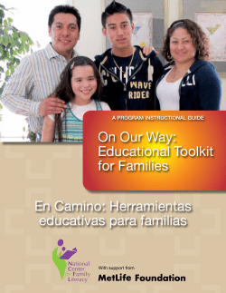 Our Way: Educational Toolkit for Families