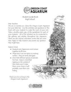9th &ndash; 12th Grade - Oregon Coast Aquarium