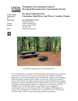 Concessionaire Preliminary Assessment (PA)