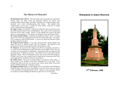 Site Description - Reformation History