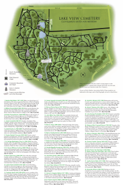 to a map of the Early Settlers of Cleveland Hall of Fame