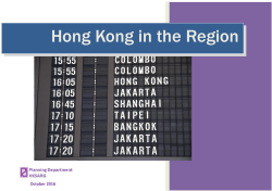 (2) Hong Kong in the Region