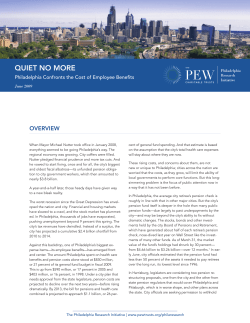 Quiet No More - The Pew Charitable Trusts