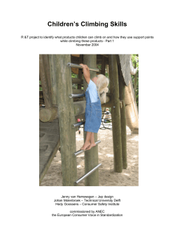 Children`s Climbing Skills