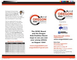OKTbrochure_tri17 - Oregon Kid`s Triathlon