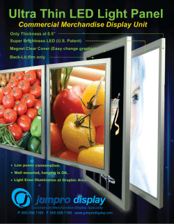 Commercial Merchandise Display Unit