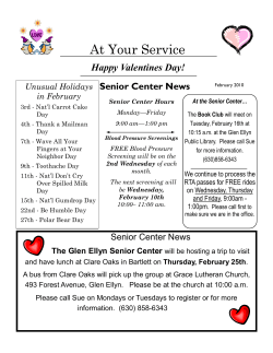 At Your Service - Village of Glen Ellyn