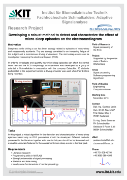 as PDF - am Institut f&uuml;r Biomedizinische Technik
