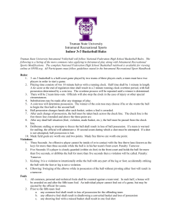 3-on-3 basketball - Truman State University