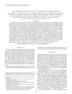 L23 RING STRUCTURE AND WARP OF NGC 5907: INTERACTION