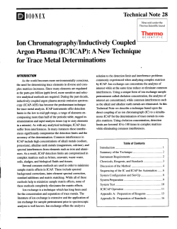 IC/ICAP - Thermo Fisher Scientific