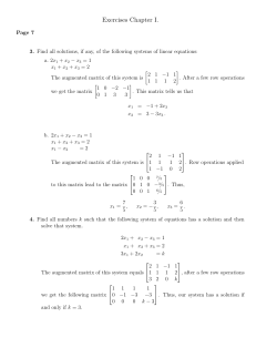 Solutions to these exercises