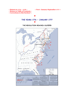 1776 &ndash; Jan 1777 - Pamunkey Bakers