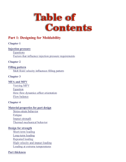 Part 1: Designing for Moldability