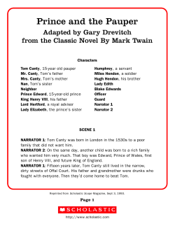 Prince and the Pauper