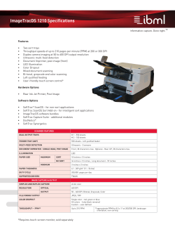 See the Specifications