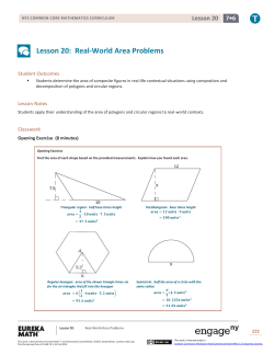 Lesson 20 - EngageNY