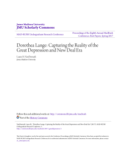 Dorothea Lange: Capturing the Reality of the Great Depression and