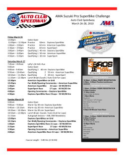 AMA Suzuki Pro SuperBike Challenge