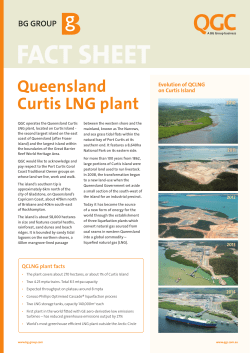 Queensland Curtis LNG plant