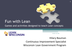 Fun With Lean