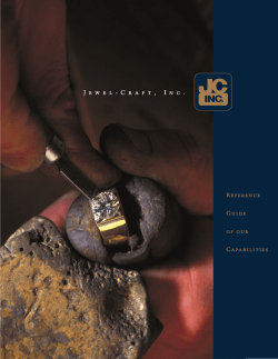 Capabilities Brochure - Jewel