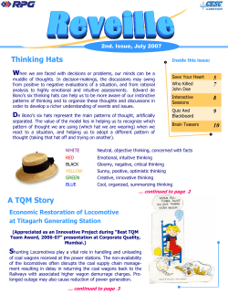 Thinking Hats A TQM Story