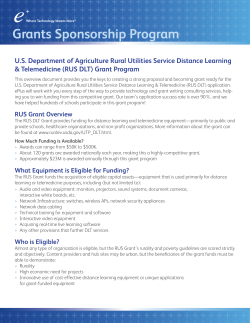 ePlus RUS DLT Grant Overview