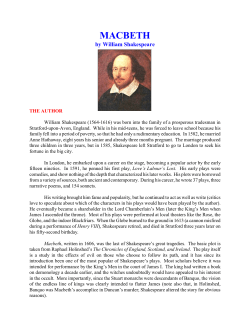 Macbeth - Robert C. Walton