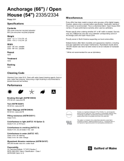 Anchorage (66") / Open House (54") 2335/2334