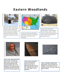 Eastern Woodlands - Wauwatosa Catholic School